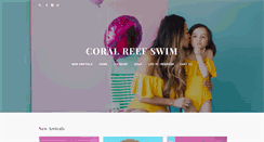 Desktop Screenshot of coralreefswim.com